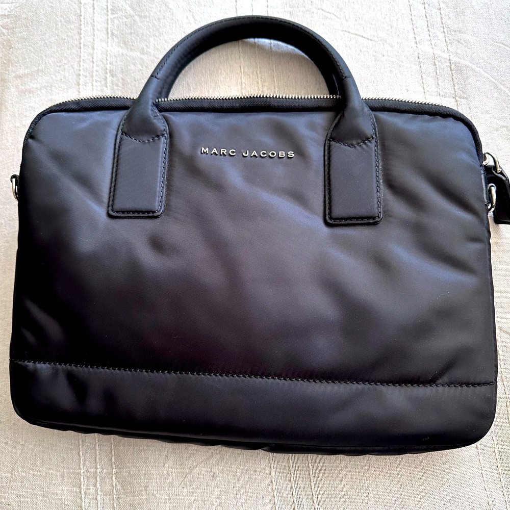 Marc Jacobs Nylon Black laptop case